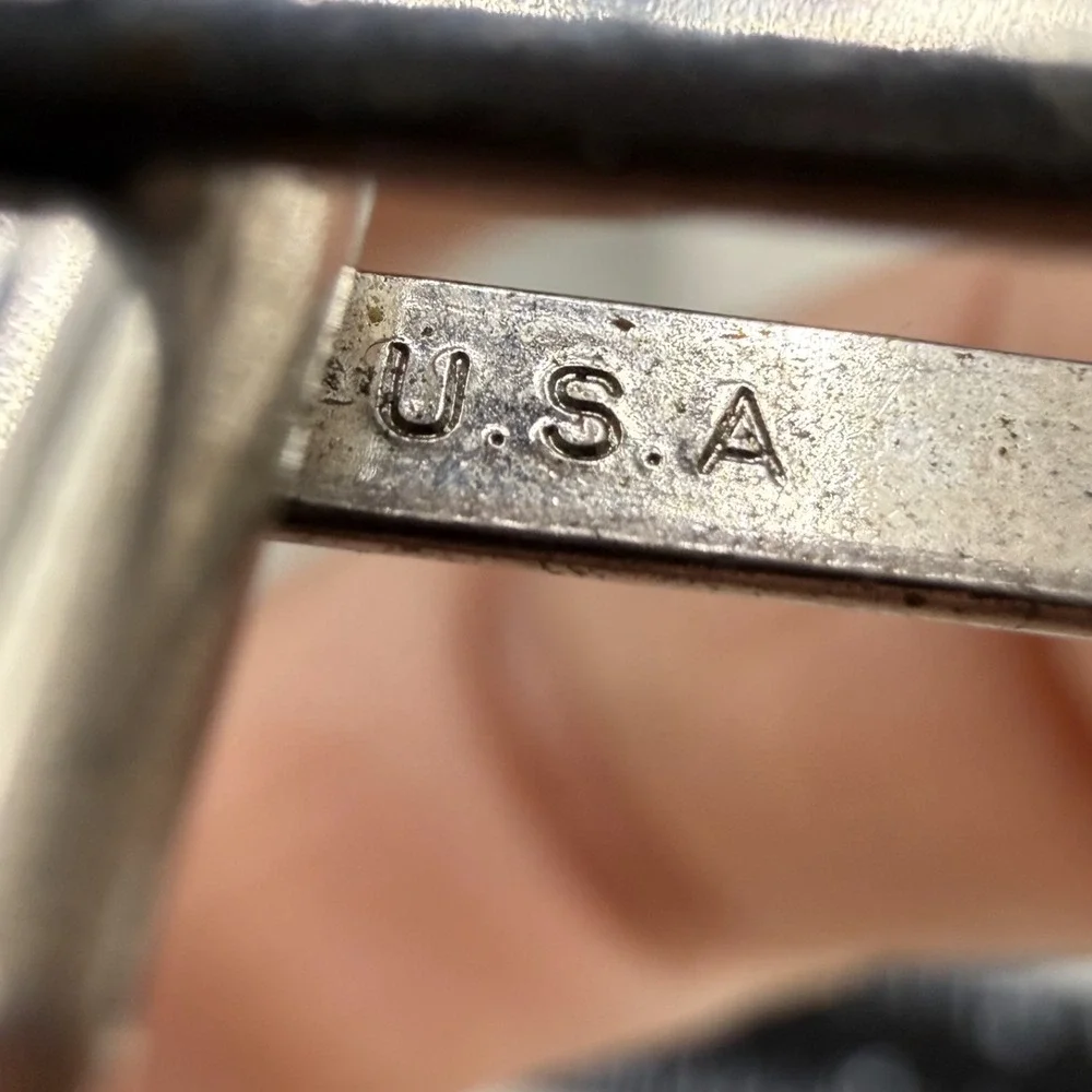 Vintage Hickok Cufflinks Scottish Rite Silver Tone‎ Arrow